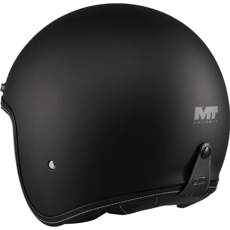 Каска за мотоциклет MT Lemans 2 SV S Pure A1 с отворено лице, матово черно