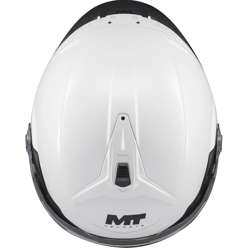 Отворена мотоциклетна каска MT Cosmo SV Pure A0 бяла
