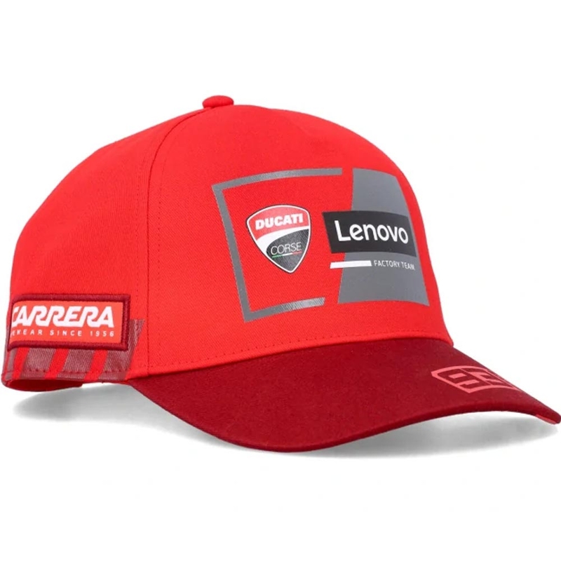 Шапка Ducati Marc Marquez 93 Midvisor World Champion - червена