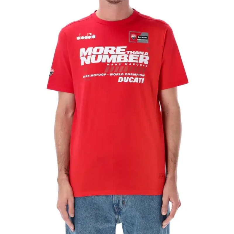 Тениска Ducati Marc Marques MM93 World Champion червена