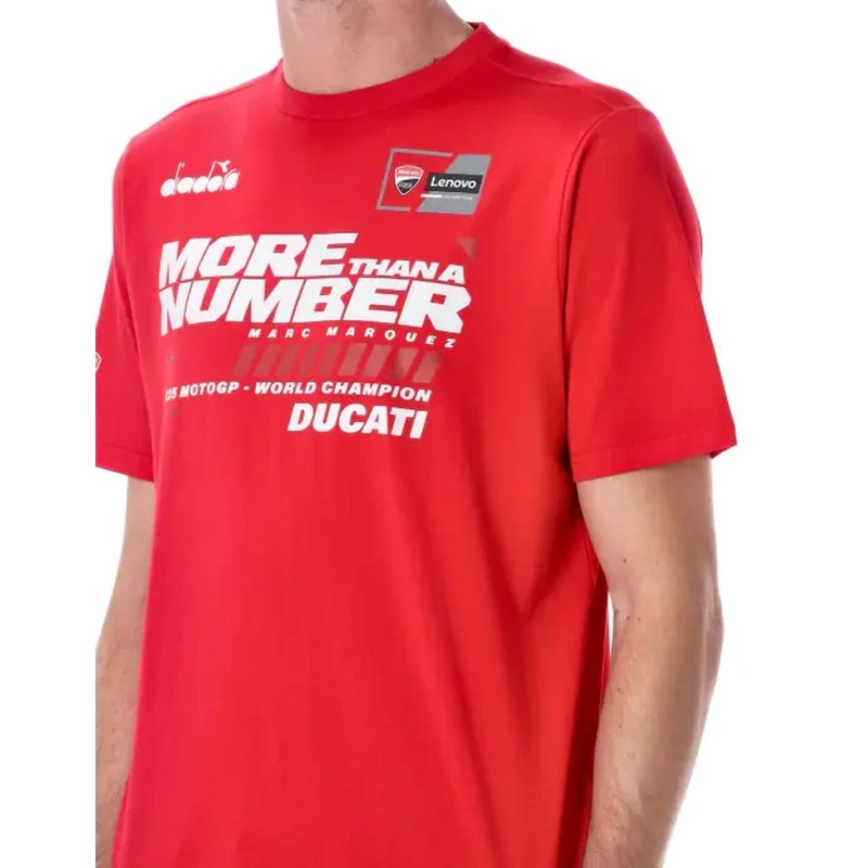 Тениска Ducati Marc Marques MM93 World Champion червена