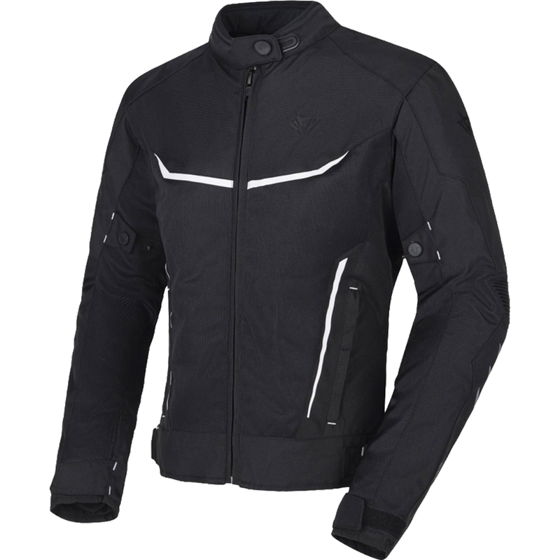 Дамско яке RSA Runway Black and White Motorcycle Jacket