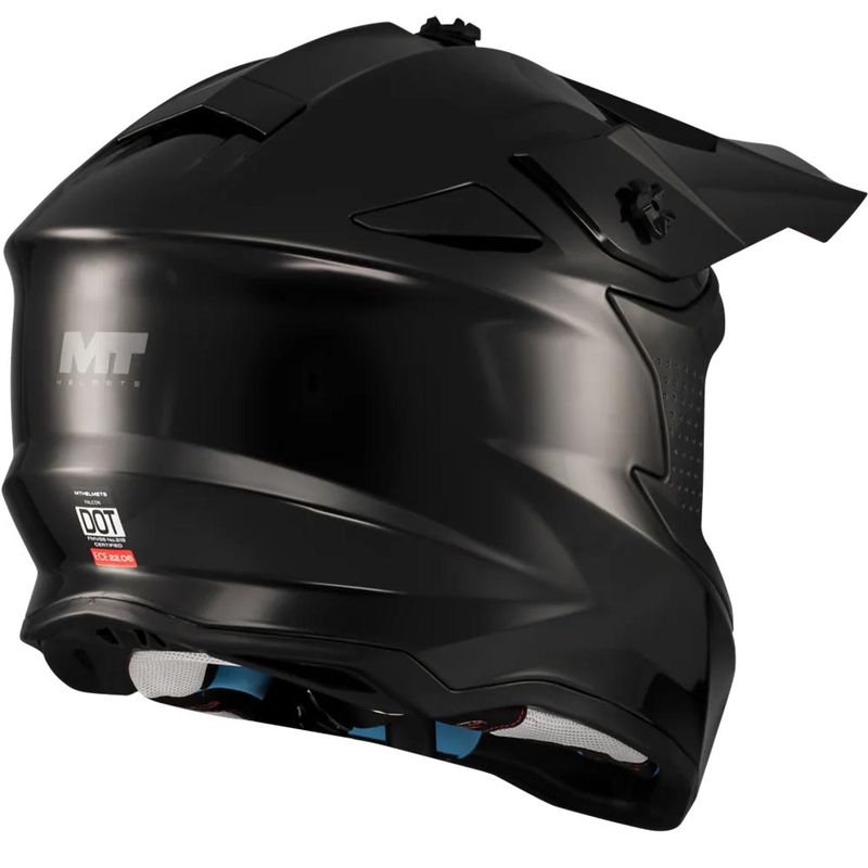 Мотокрос каска MT Falcon S Pure A1 матово черна