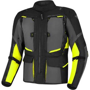 Мотоциклетно яке Shima Hero 2.0 black-grey-fluo yellow