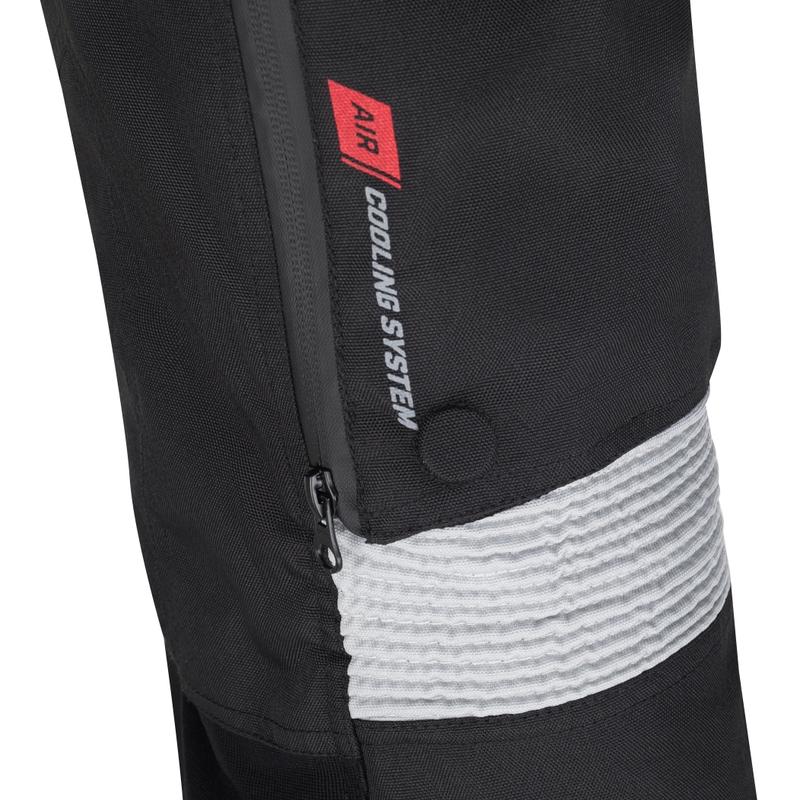 Мотоциклетни панталони RSA Dakar 2, черно-пясъчни - 2-ро качество - II. качество