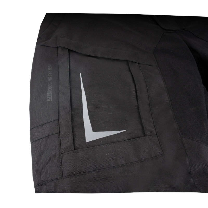 Мотоциклетни панталони Street Racer Hilax черни - 2-ро качество - II. качество