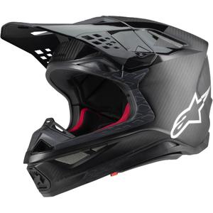 Alpinestars Supertech S-M10 Fame мотокрос каска гланц/матов карбон