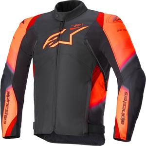 Alpinestars T-SP 1 2 Водоустойчиво яке за мотоциклет Black-Fluo Red
