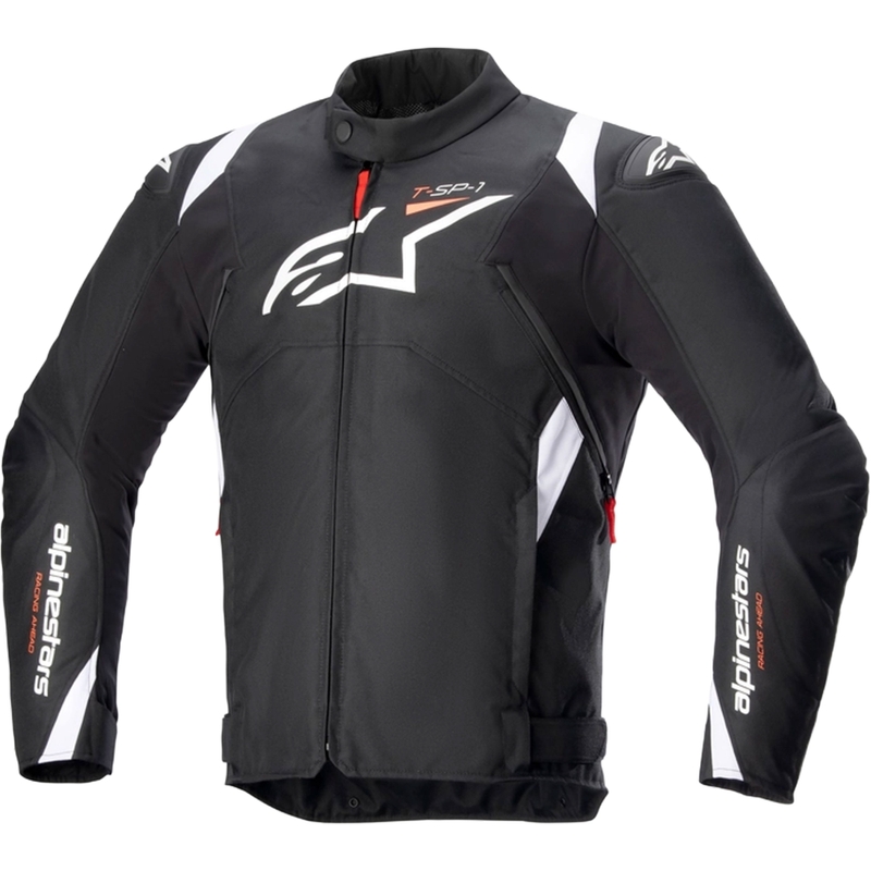 Alpinestars T-SP 1 2 Водоустойчиво черно и бяло яке за мотоциклет