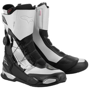 Alpinestars SP-X BOA ботуши за мотоциклет черни и сребърни