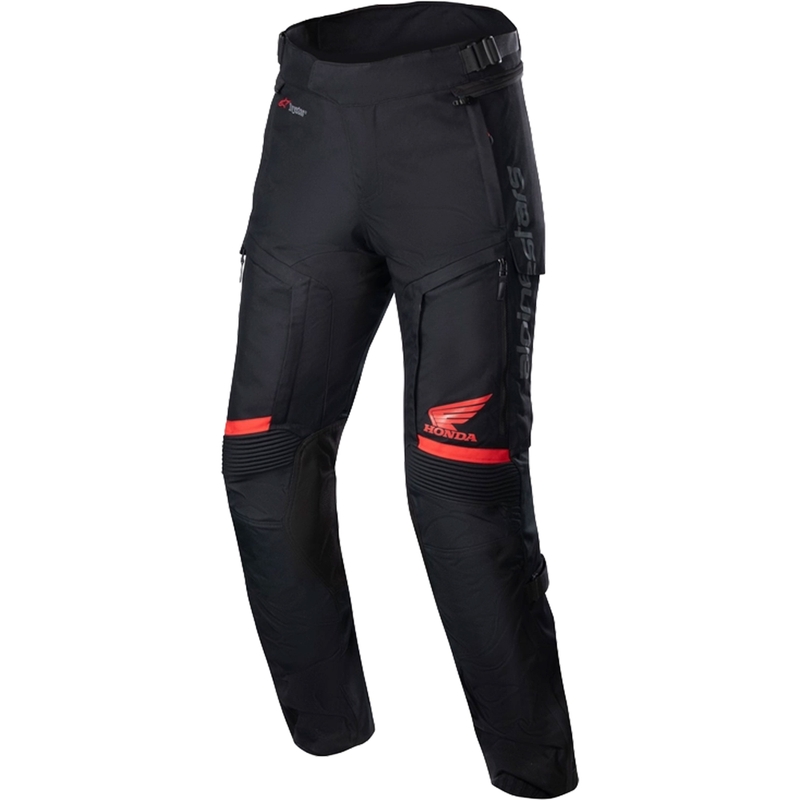 Мотоциклетни панталони Alpinestars Bogota PRO Drystar Honda, червени, флуоресцентно-черни