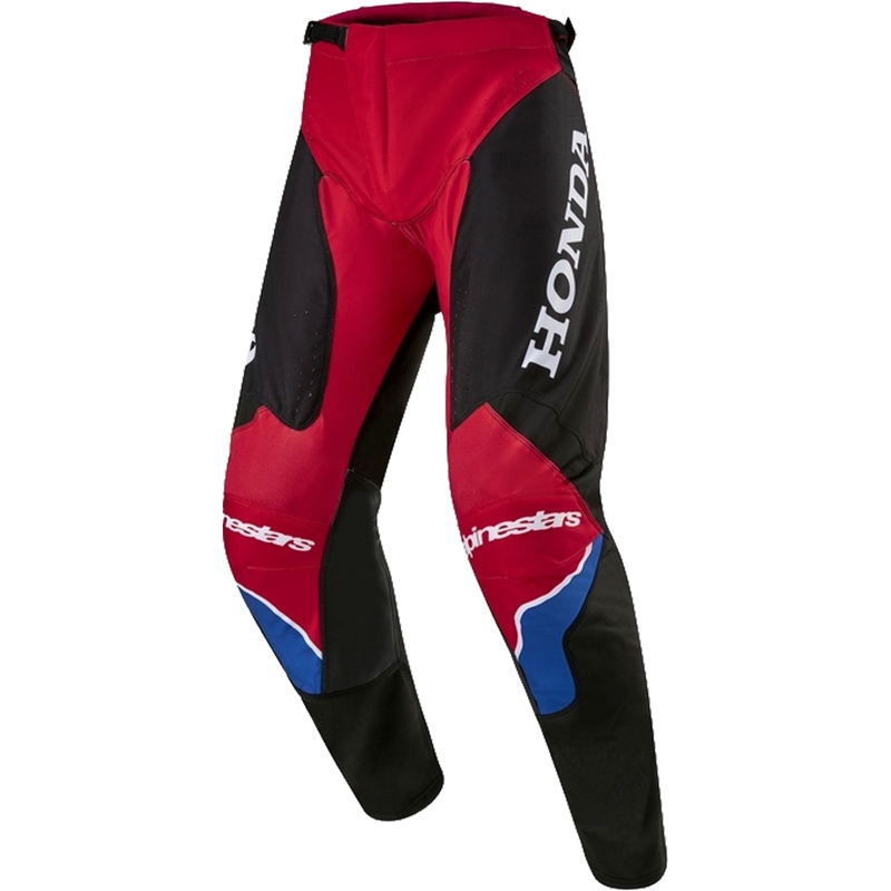 Alpinestars Racer Iconic Honda Motocross Pants Колекция червено-черно-синьо-бяло