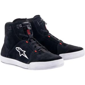 Мотоциклетни ботуши Alpinestars Chrome black-grey-fluo red