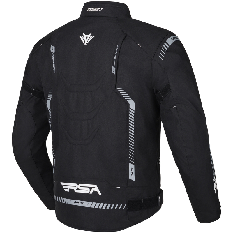 Мотоциклетно яке RSA Greby 2 black-grey