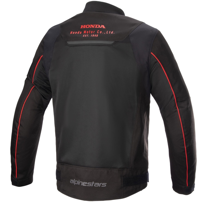 Мотоциклетно яке Alpinestars Luc Air 2 Honda черно-червено