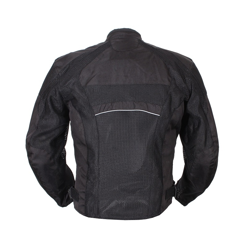 Bunda na motorku RSA-Airvent černá výprodej