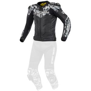 Pánská bunda Street Racer Pattern černo-šedá výprodej