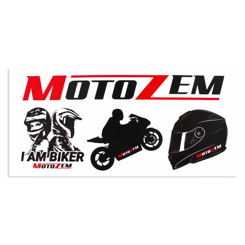 Комплект пътни стикери MotoZem