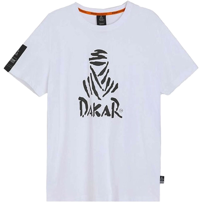 Тениска DAKAR Logo бяла