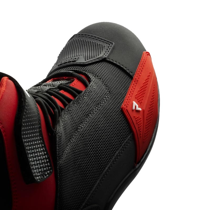 Мотоциклетни ботуши Rebelhorn Swift черно-червени
