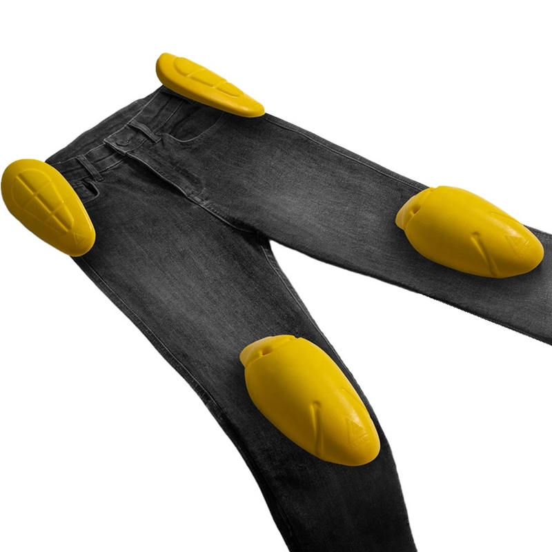 Rebelhorn Classic Monolayer Дълги мотоциклетни дънки, изпрани черни