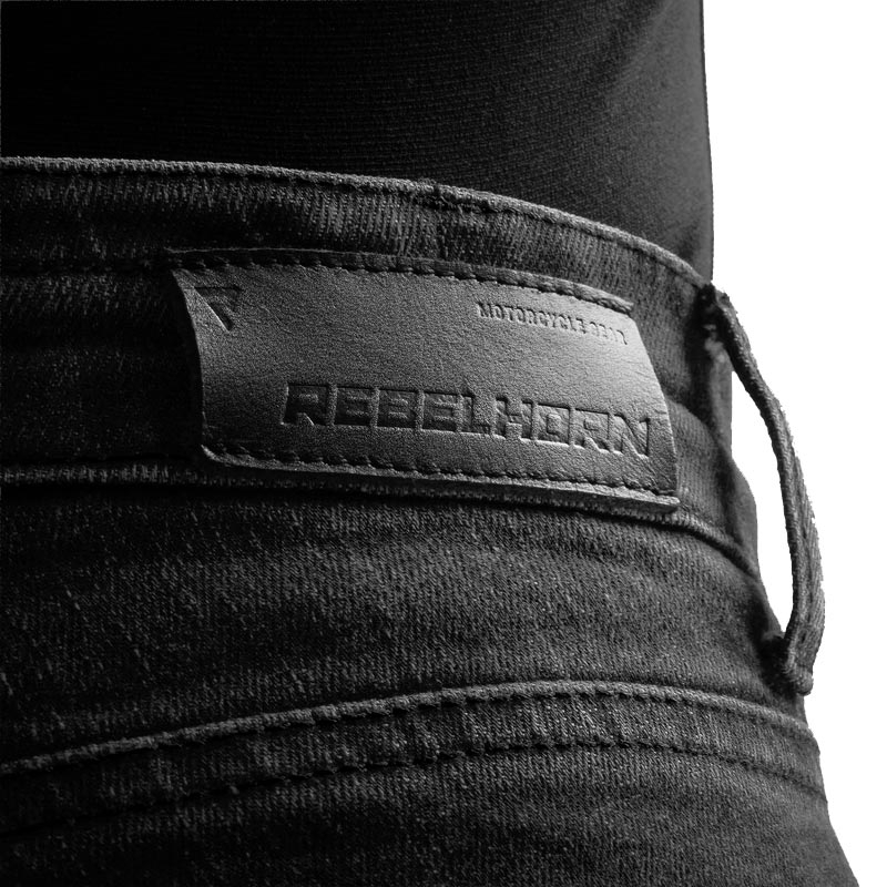 Rebelhorn Classic Monolayer Дълги мотоциклетни дънки, изпрани черни
