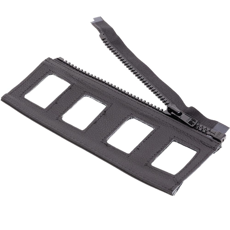 Колан за байкърски дънки Rebelhorn Unity, черен