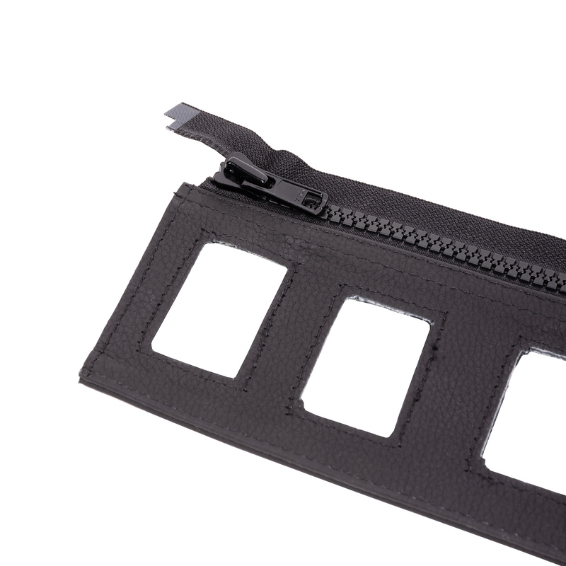 Колан за байкърски дънки Rebelhorn Unity, черен