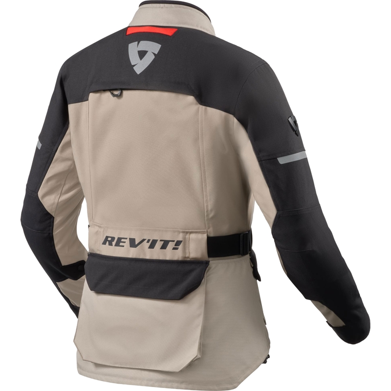 Дамско мотоциклетно яке Revit Outback 5 H2O, пясъчно черно
