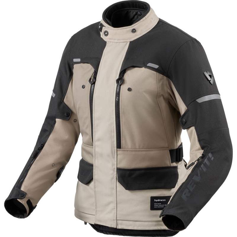Дамско мотоциклетно яке Revit Outback 5 H2O, пясъчно черно