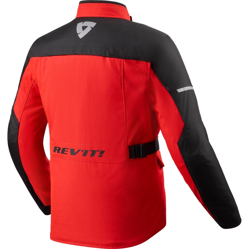 Мотоциклетно яке Revit Convergent H2O червено-черно