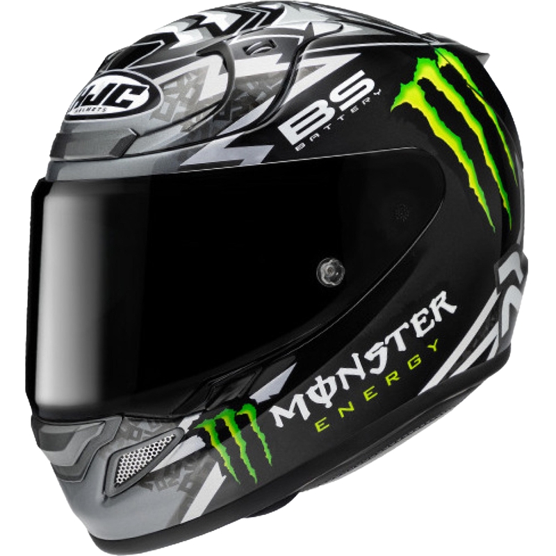 HJC RPHA 12 Quartararo Replica BL MC5 Мотоциклетна каска с пълно лице, черна