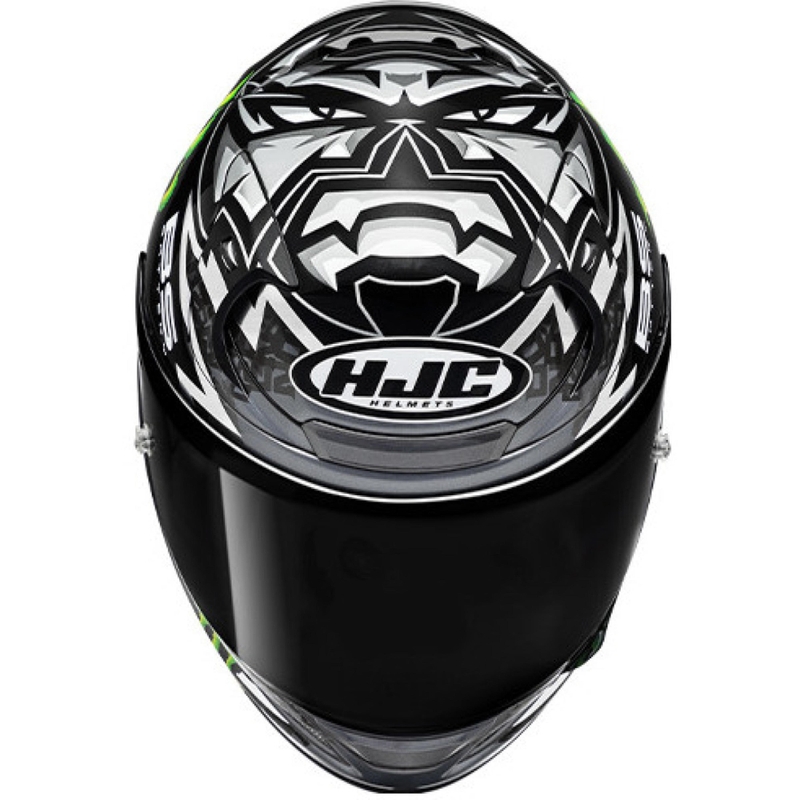 HJC RPHA 12 Quartararo Replica BL MC5 Мотоциклетна каска с пълно лице, черна