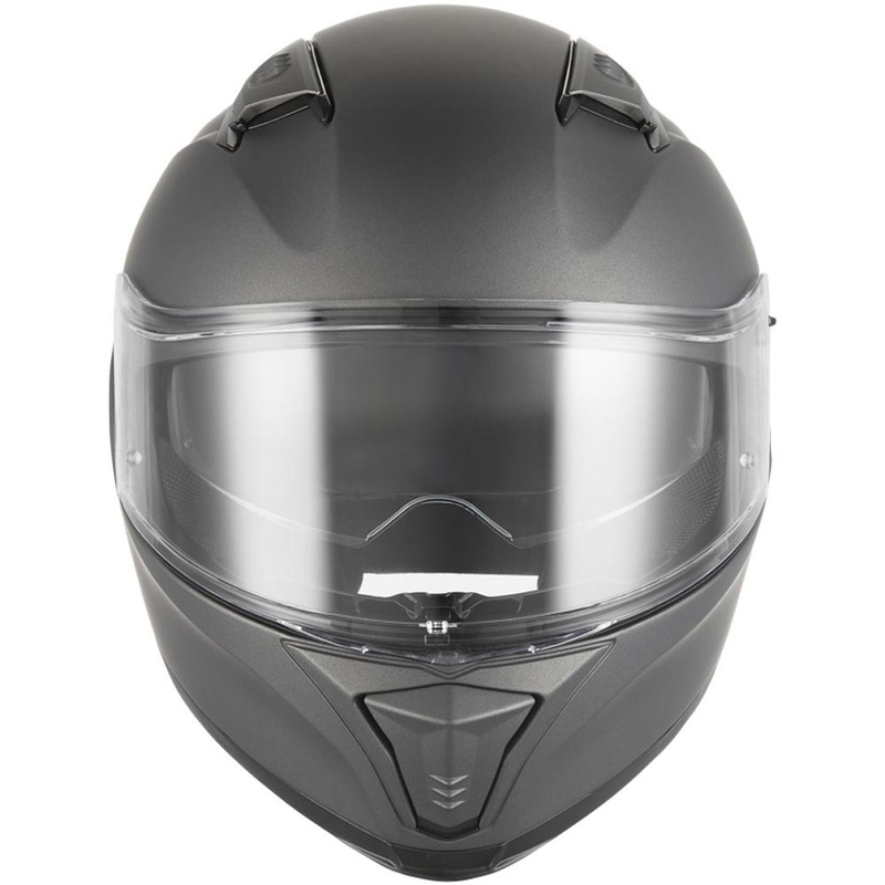 NOX N402 каска за мотоциклет с пълно лице, матов титан
