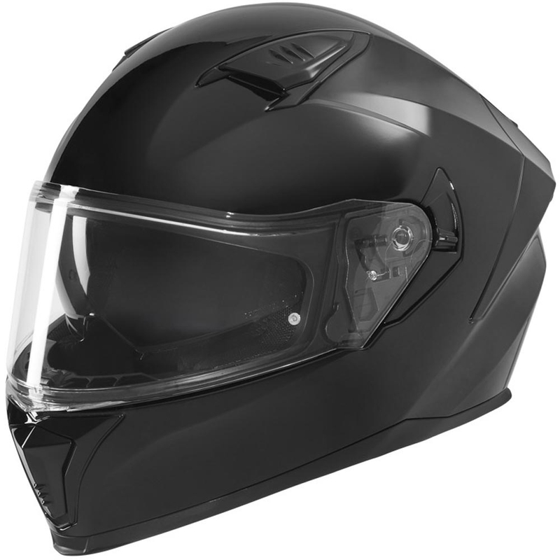 NOX N402 каска за мотоциклет с пълно лице, черна