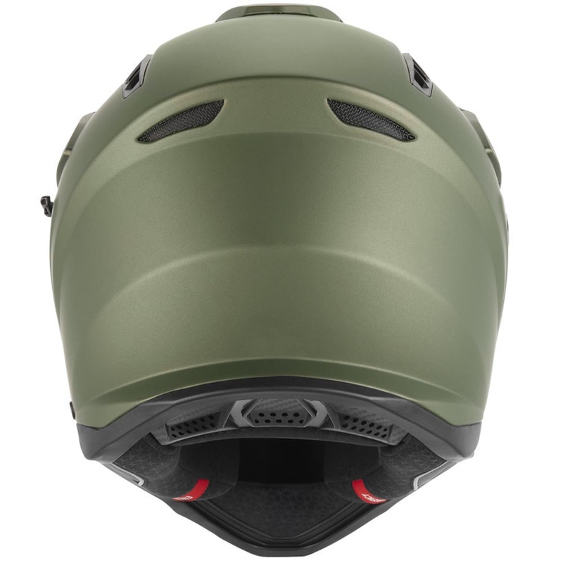 Каска за ендуро мотоциклет NOX N350, каки зелена