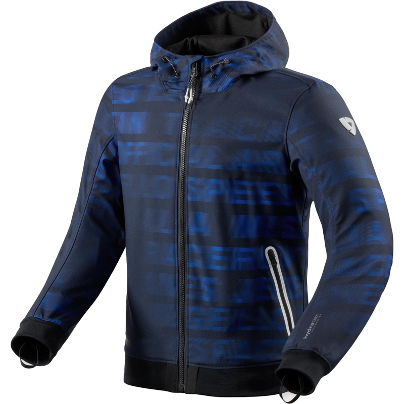 Яке за мотоциклет Revit Saros WB softshell синьо-синьо