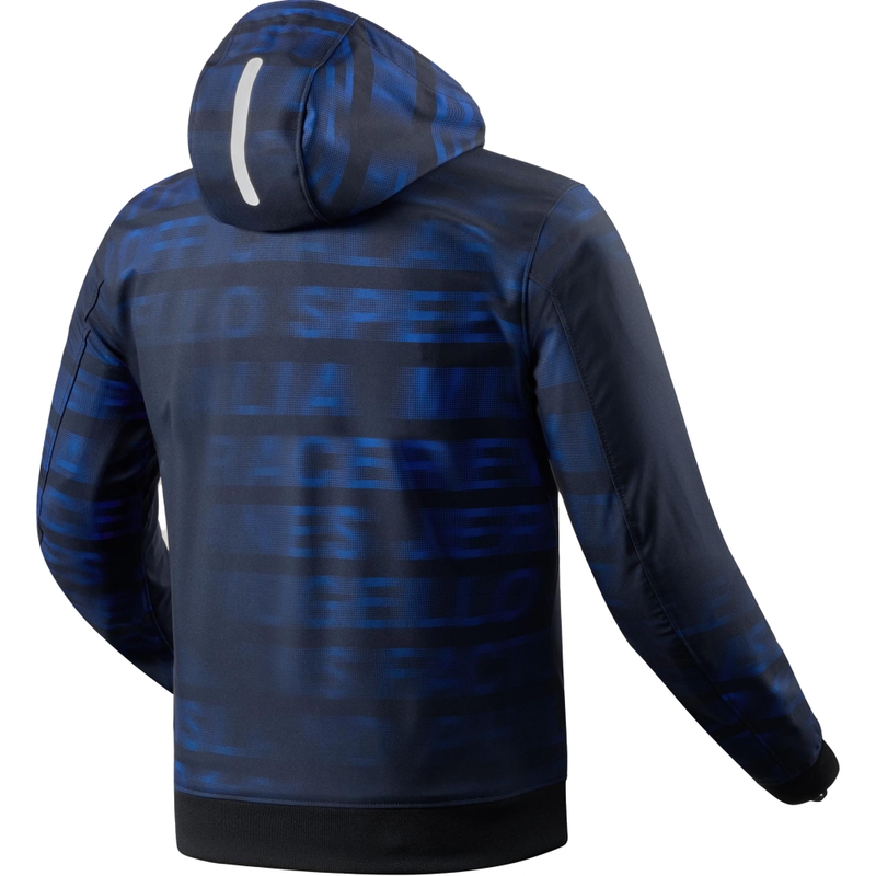 Яке за мотоциклет Revit Saros WB softshell синьо-синьо