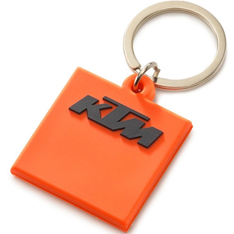 Гумен ключодържател KTM оранжев