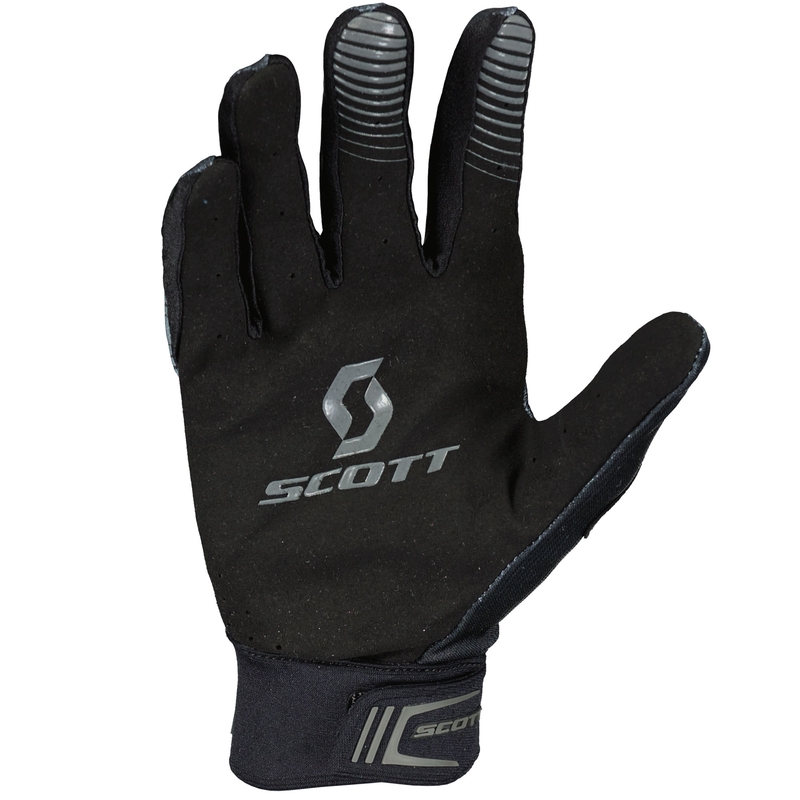 Ръкавици за мотокрос SCOTT 450 Podium, черно-сиви