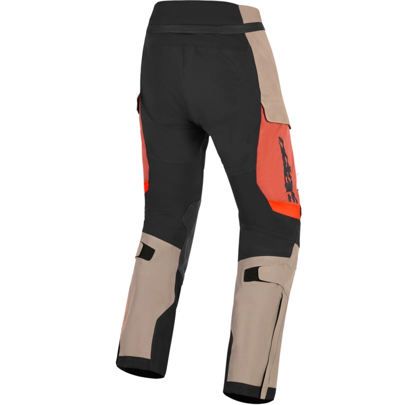 Мото панталон Alpinestars Halo PRO Drystar XF, светлокафяво-тъмнооранжево-черно