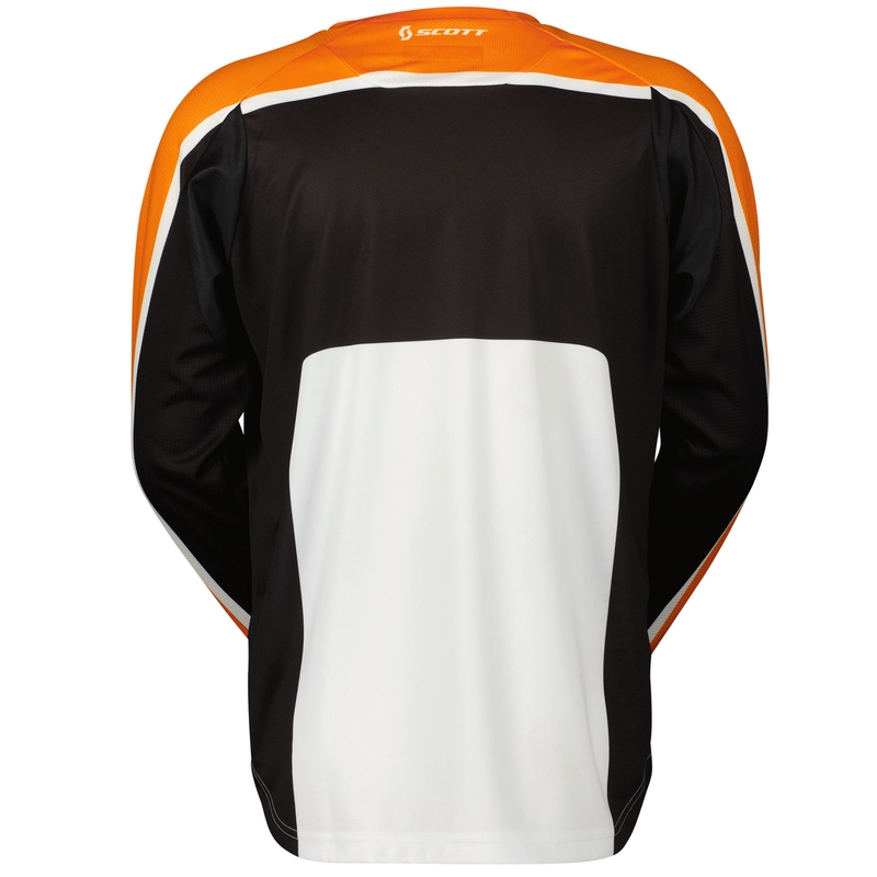 Дрес за мотокрос SCOTT 350 TRACK EVO, черно-червено