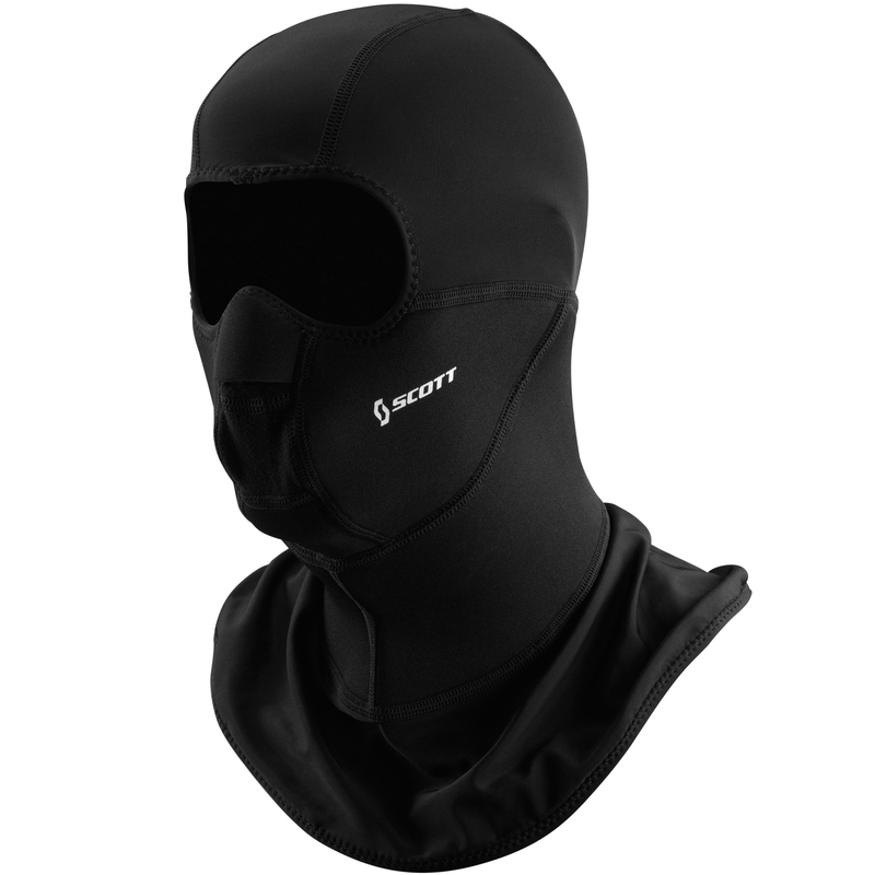 Мотоциклетна каска SCOTT FACE HEATER черна