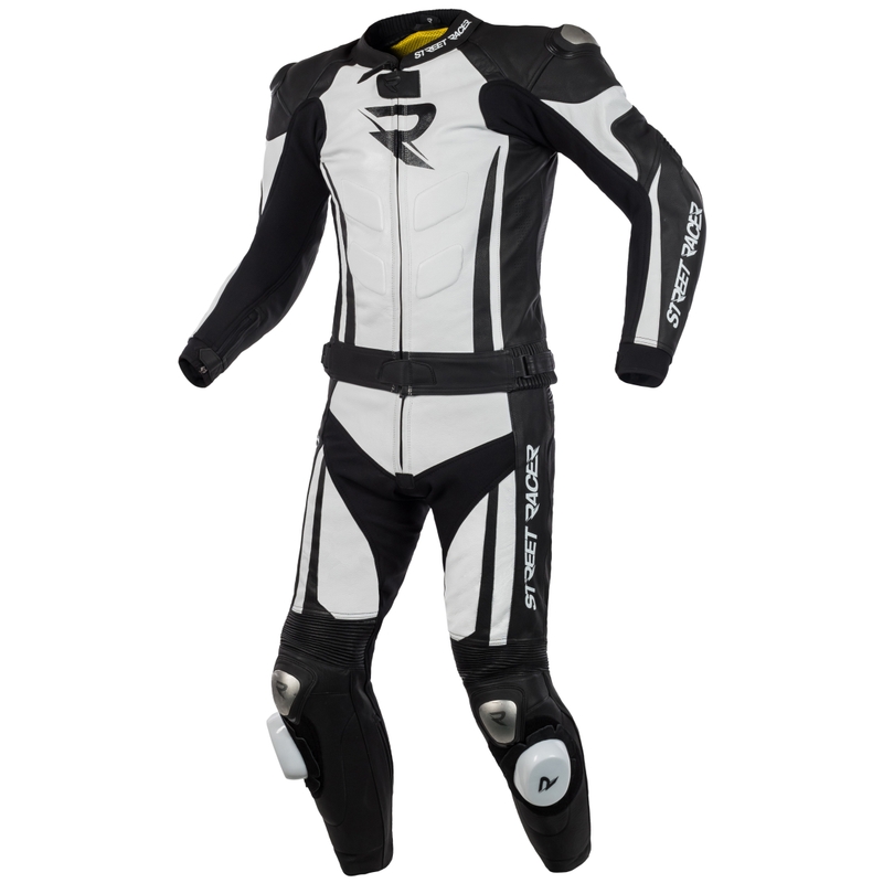 Мъжки черно-бял гащеризон Street Racer Fasttrack разпродажба