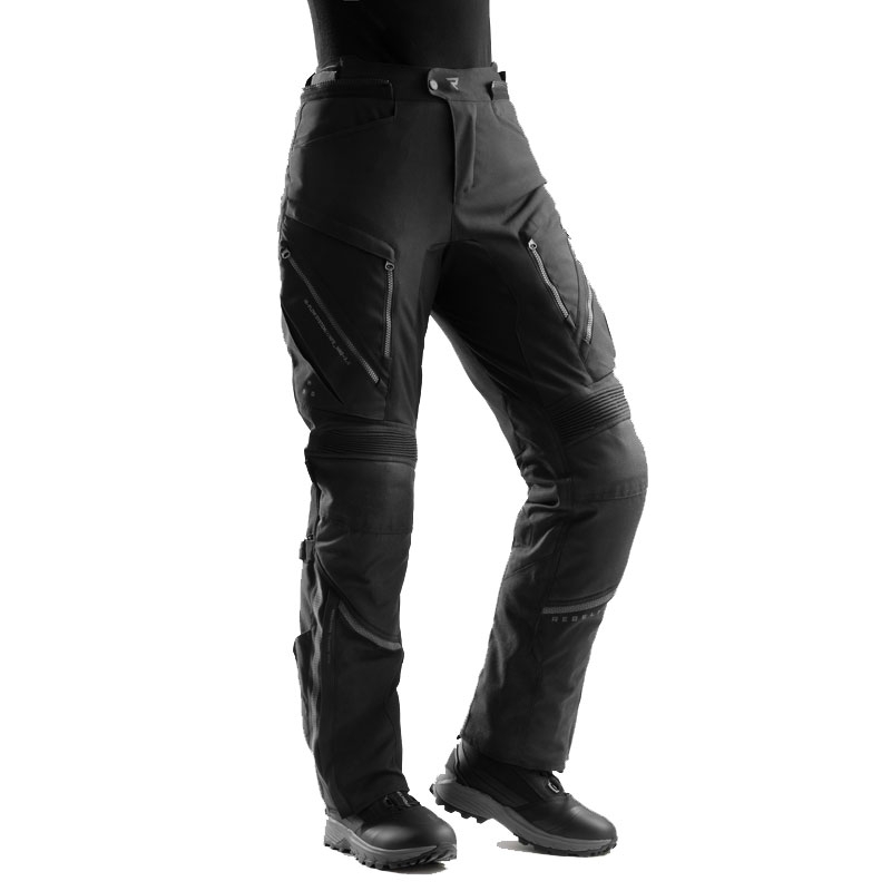 Дамски къси мотоциклетни панталони Rebelhorn Hardy 3.0 черни