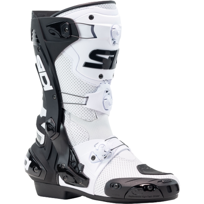 SiDi Rex Air черно-бели ботуши за мотоциклет