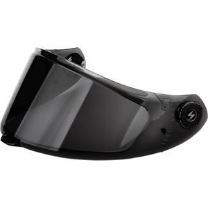 Визьор Scorpion KDS-F-04 за каски EXO-RACE Air, тъмен опушен