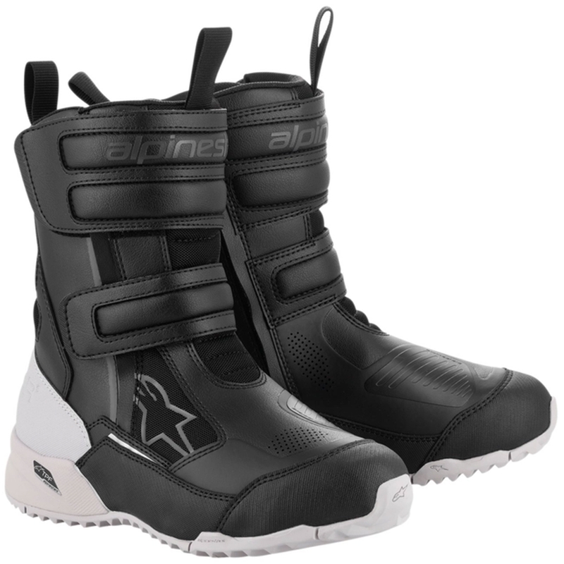 Alpinestars Stella RT-7 Drystar Черно и бяло дамски мотоциклетни ботуши