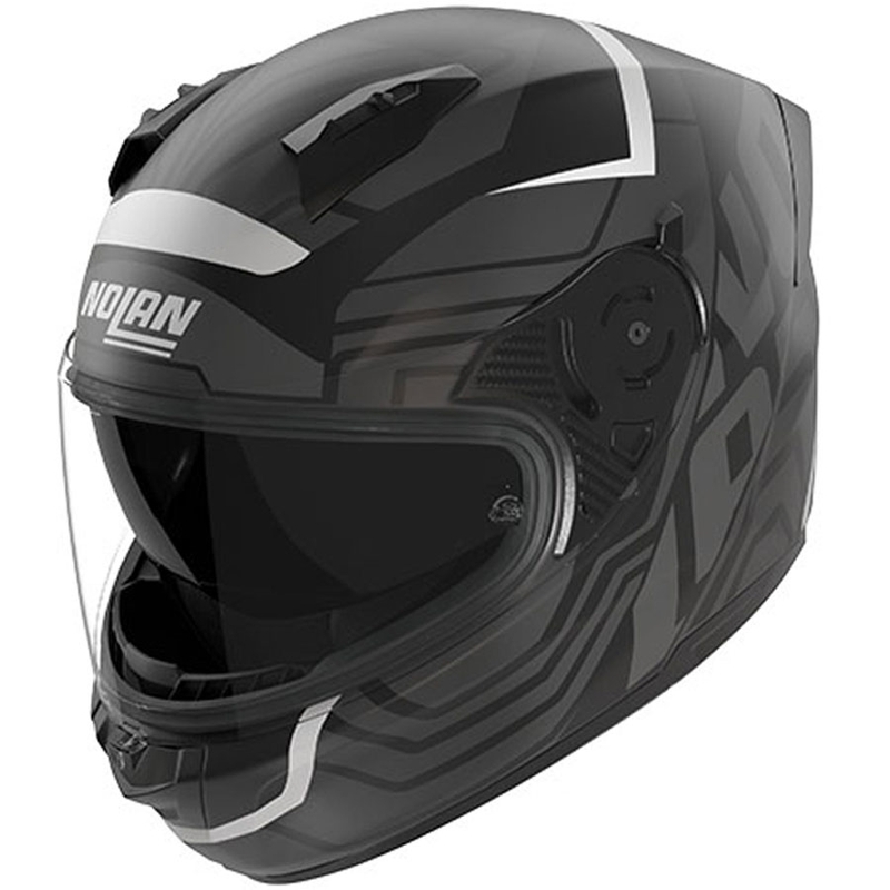 Мотоциклетна каска за цялото лице Nolan N60-6 Eclettico 352 сиво-черна