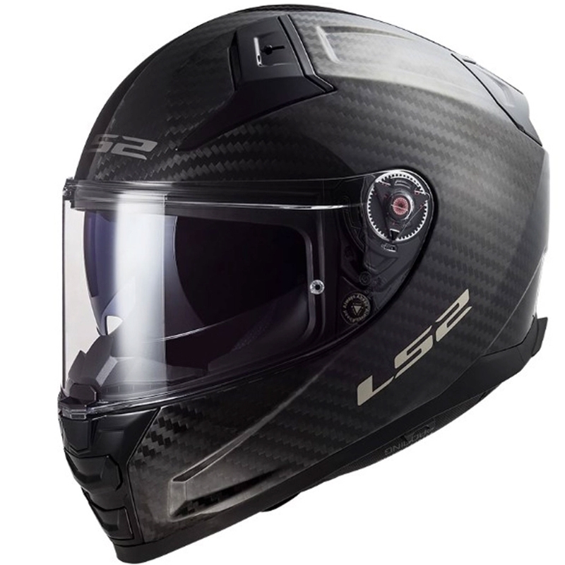 Мотоциклетна каска с пълно лице LS2 FF811 Vector II Carbon 06 черна